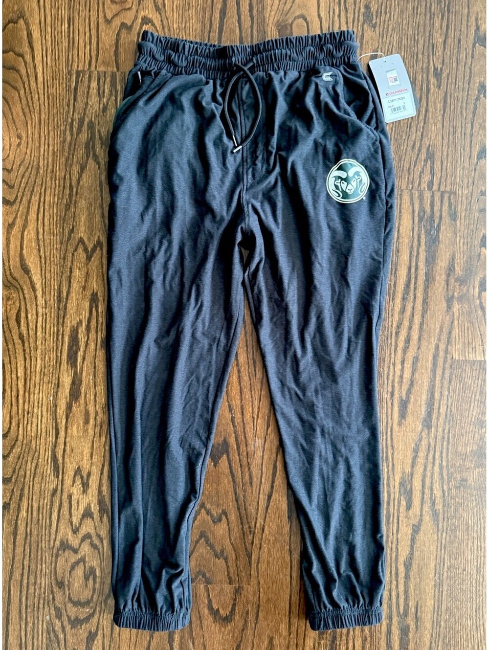 Colorado State Rams Colosseum Revolution Jogger Pants Men's S Black NWT
